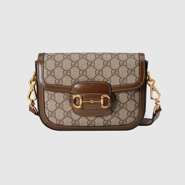658574.HUHHG.8565.010.077.0067.Light Gucci Horsebit 1955 mini bag